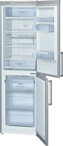 Bosch KGN39VL20 freestanding 221L 94L A+ Stainless steel fridge-freezer