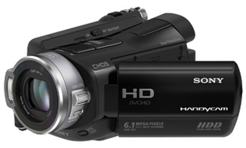 Sony HDR-SR7E 6.1MP CMOS Black hand-held camcorder