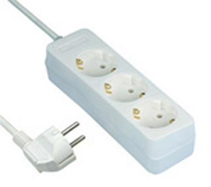 REV 512342555 3AC outlet(s) 250V 1.4m White surge protector