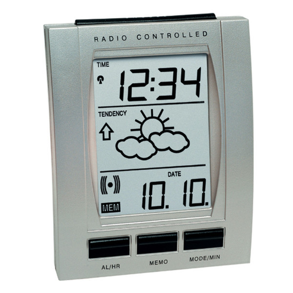 Technoline WT 193 Silver alarm clock