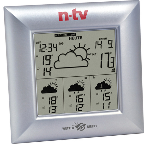 Technoline WD 4000 ntv Silber Wetterstation