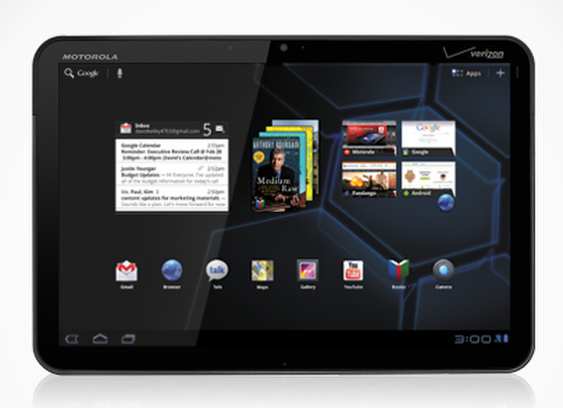 Motorola XOOM 32GB 3G Black tablet