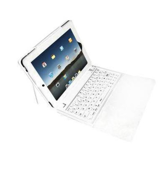 Urban Factory SKI05UF Bluetooth AZERTY Weiß Tastatur für Mobilgeräte