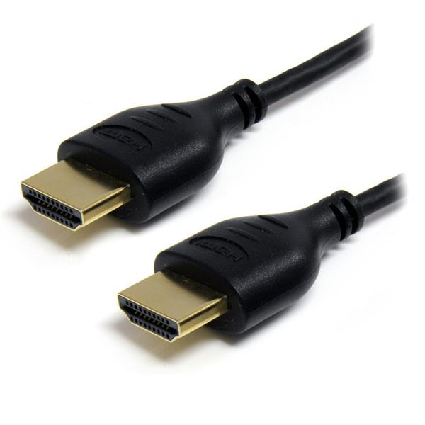 StarTech.com 3 ft Slim High Speed HDMI Cable with Ethernet - Ultra HD 4k x 2k HDMI Cable - HDMI to HDMI M/M