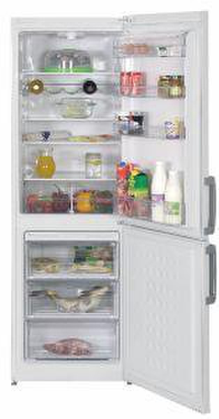 Beko CS 234020 freestanding 205L 87L A+ White fridge-freezer