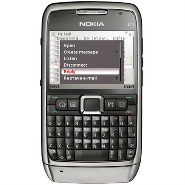Nokia E71 Cеребряный