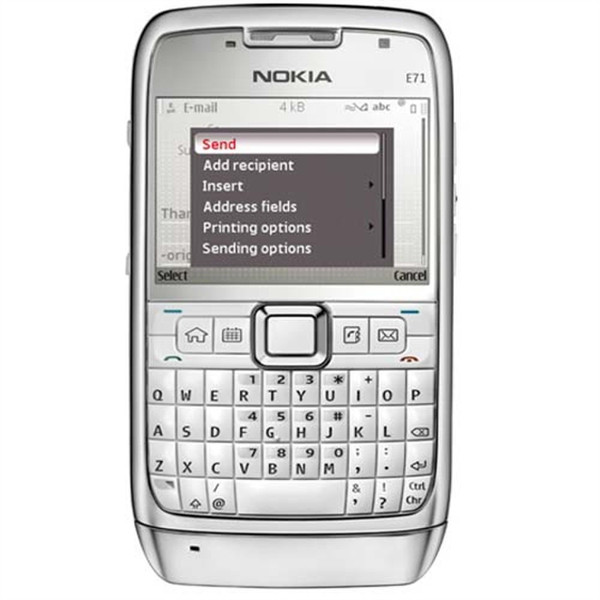 Nokia E71 Белый