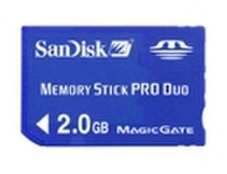 Sandisk Memory Stick PRO Duo 2GB 2GB MS memory card