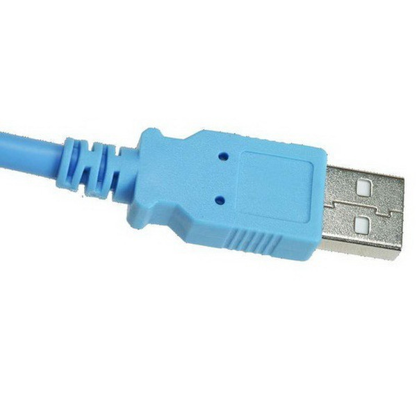 Gefen 2m, USB 2.0 2м USB A USB B Синий