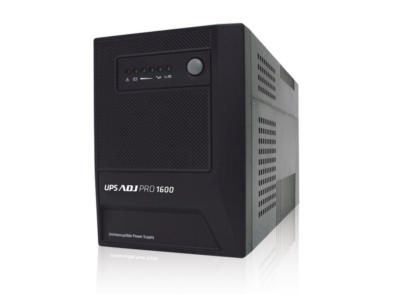 Adj UPS Pro 1600VA 1600VA 6AC outlet(s) Tower Black uninterruptible power supply (UPS)