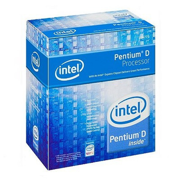 Intel Pentium D 935 3.20GHz 3.2GHz 4MB L2 Box processor