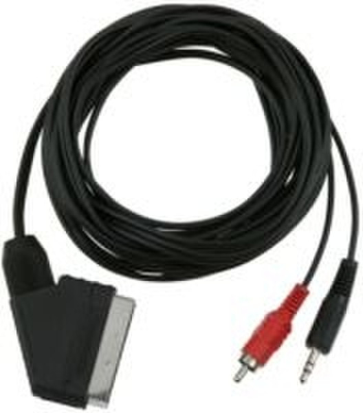 Digiconnect Video/Audiocable Composite 10m 10m Black composite video cable