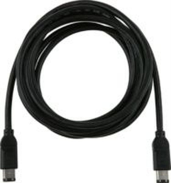 Digiconnect Firewire 6-4 Cable 3m 3m Black firewire cable