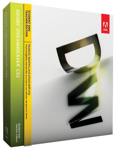 Adobe Dreamweaver CS5.5, Win, DVD Set, v11.5, DE