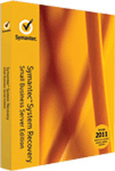 Symantec System Recovery 2011 SMB Srver Edtn, 1srv, 1Y