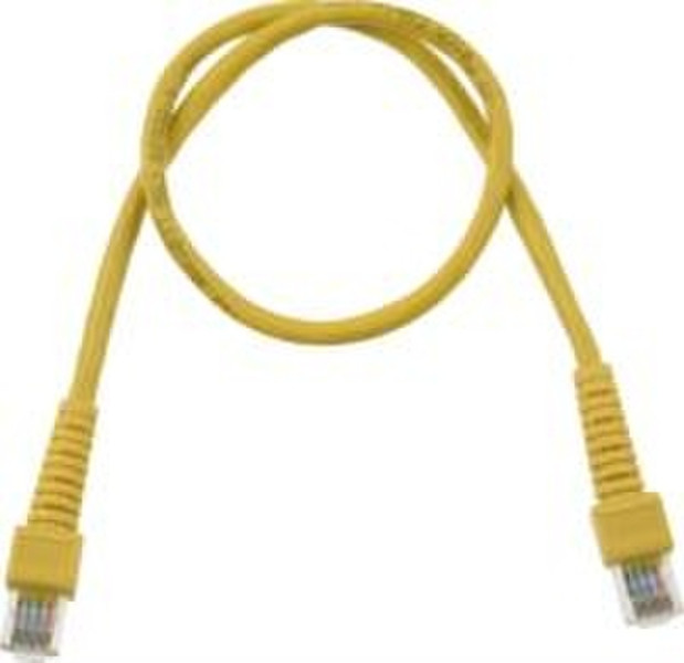 Digiconnect UTP CAT6 Cable 0.5m Yellow 0.5m yellow networking cable