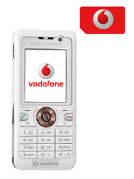 Vodafone Prepay Packet SonyEricsson V630i White 91g Weiß
