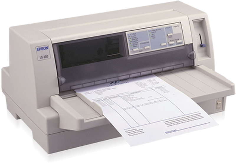 Epson LQ-680 Pro 413симв/с 360 x 180dpi Серый точечно-матричный принтер