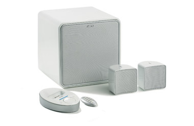 Jamo i300 White iPod Soundsystem 2.1channels 300W docking speaker