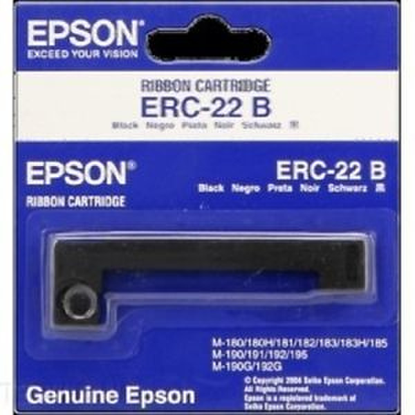 Epson ERC22B Black printer ribbon