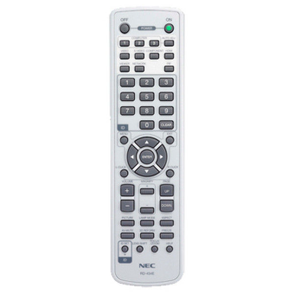 NEC RMT-PJ27 Grey remote control