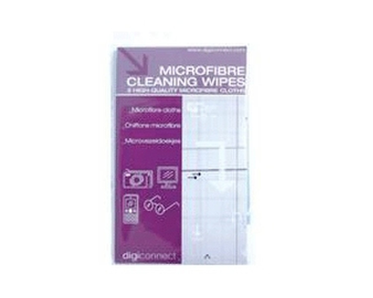 Digiconnect Microfibre Wipes LCD/TFT/Plasma Equipment cleansing wet & dry cloths