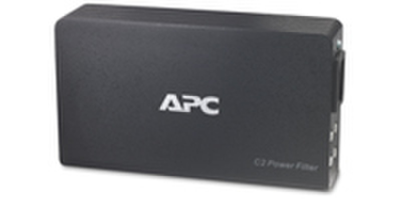 APC C2C 2AC outlet(s) 120V 0.61m Black surge protector