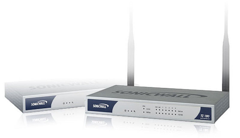 DELL SonicWALL TotalSecure 25 Wireless (TZ 180 W) 90Мбит/с аппаратный брандмауэр