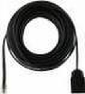 Digiconnect Telephone Extensioncable 10m 10m Schwarz Telefonkabel