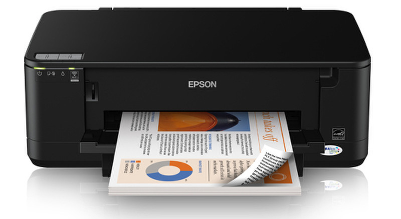 Epson Stylus Office B42WD Цвет 5760 x 1440dpi A4 Wi-Fi Черный струйный принтер