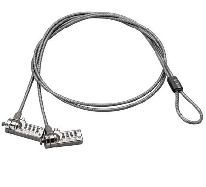 Targus DEFCON Dual Head Combination Lock 2.1m cable lock