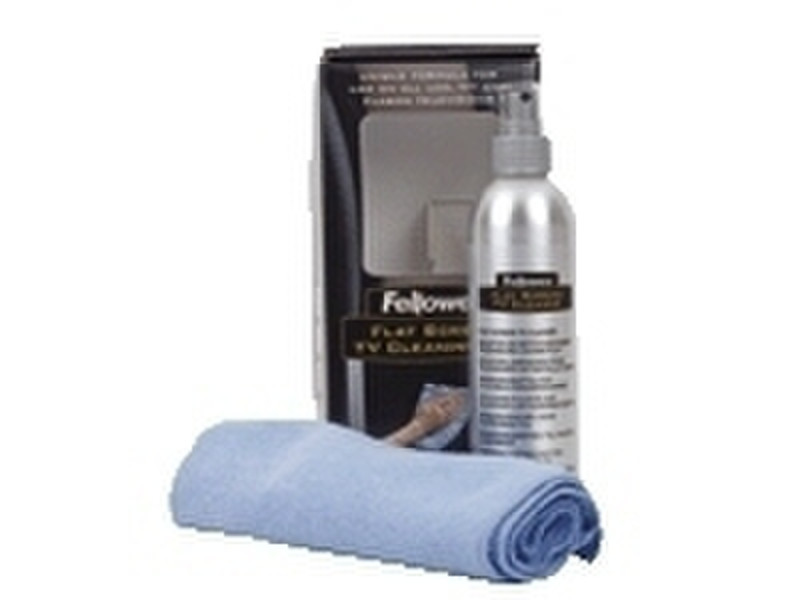 Fellowes Flat Screen TV Cleaning Kit LCD / TFT / Plasma Equipment cleansing wet & dry cloths