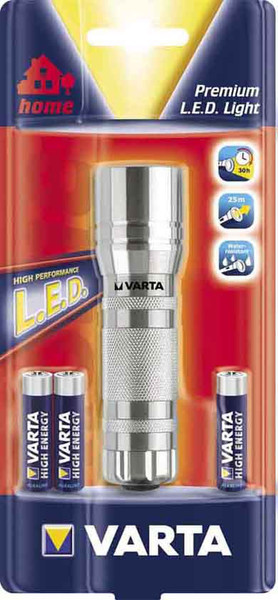 Varta Premium LED Light 3AAA Ручной фонарик Алюминиевый