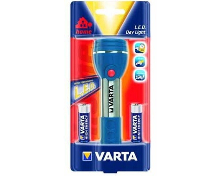 Varta LED Daylight 2AA Hand-Blinklicht Blau, Silber