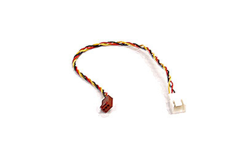 Supermicro Fan Power Extension Cord 3-pin to 3-pin 23cm Pb-free 0.23м Черный, Красный, Желтый кабель питания
