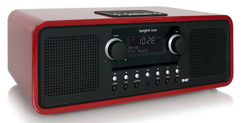 Tangent Alio Stereo 10W Red CD radio