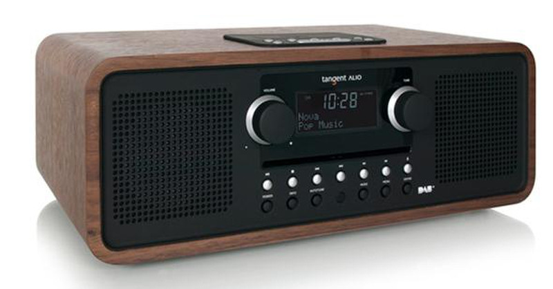 Tangent Alio Stereo 10W Wood CD radio