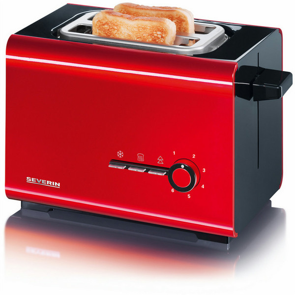 Severin AT 2507 2slice(s) 900W Black,Red