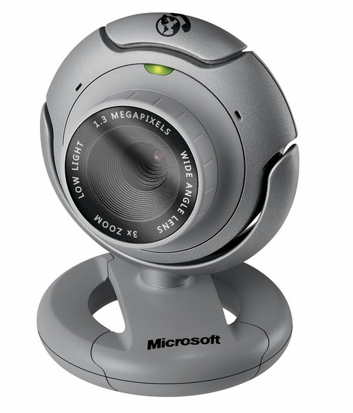 Microsoft LifeCam VX-6000 1.3MP 640 x 480Pixel USB 2.0 Grau Webcam