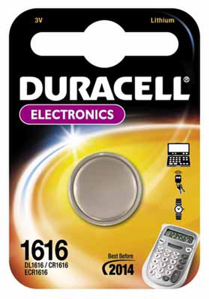 Duracell DL1616 Литиевая 3В