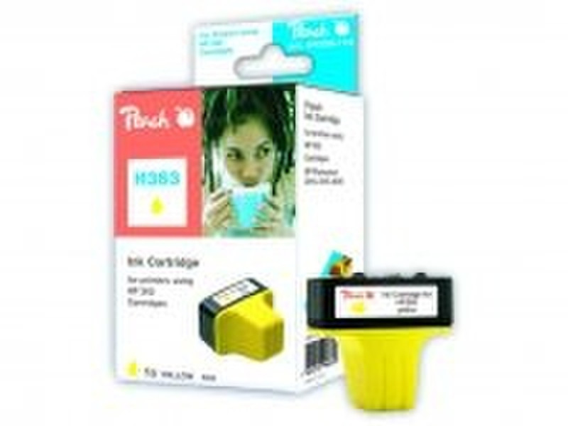 Peach HP Ink Cartridge 363 Yellow Желтый струйный картридж