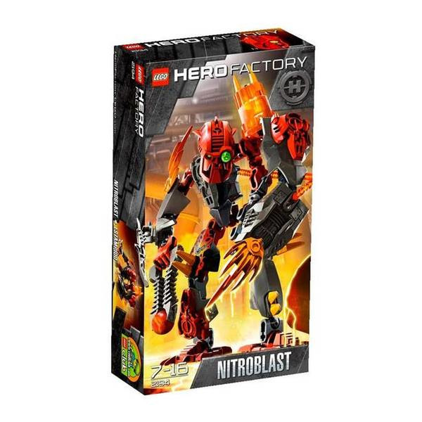 LEGO Hero Factory Nitroblast building figure