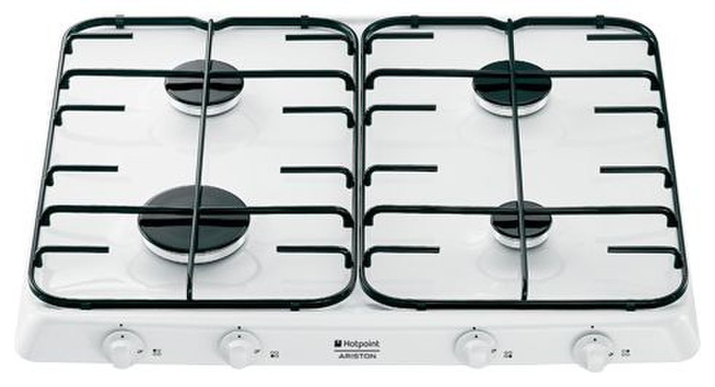 Hotpoint PF 640 ES (WH)/H Eingebaut Gas Weiß