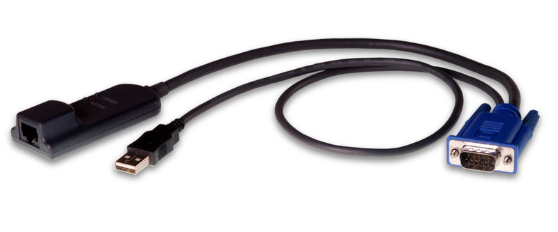 Avocent DSAVIQ-USB2L32 0.36м Черный кабель USB