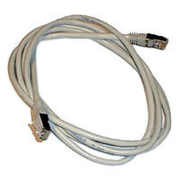 COS Cable Desk Patch Cable TP Cat5e Cross FTP 20m 20m Grey networking cable