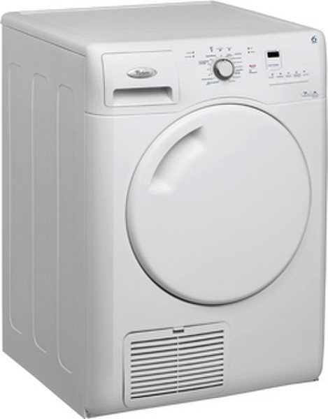 Whirlpool AZB7000 Отдельностоящий Фронтальная загрузка 7кг B Белый сушилка для белья