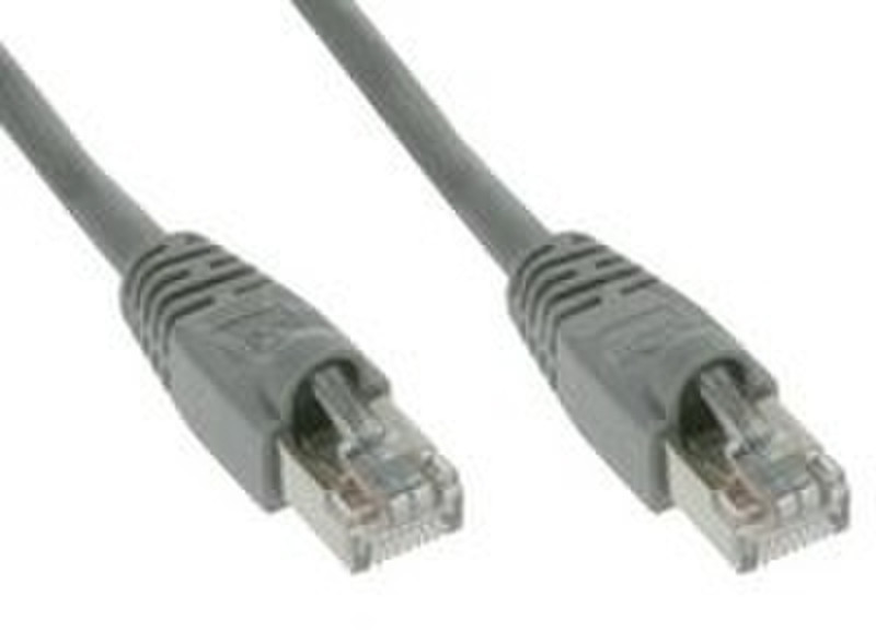 COS Cable Desk Patch Cable TP Cat5e SFTP 3m Grey 3м Серый сетевой кабель