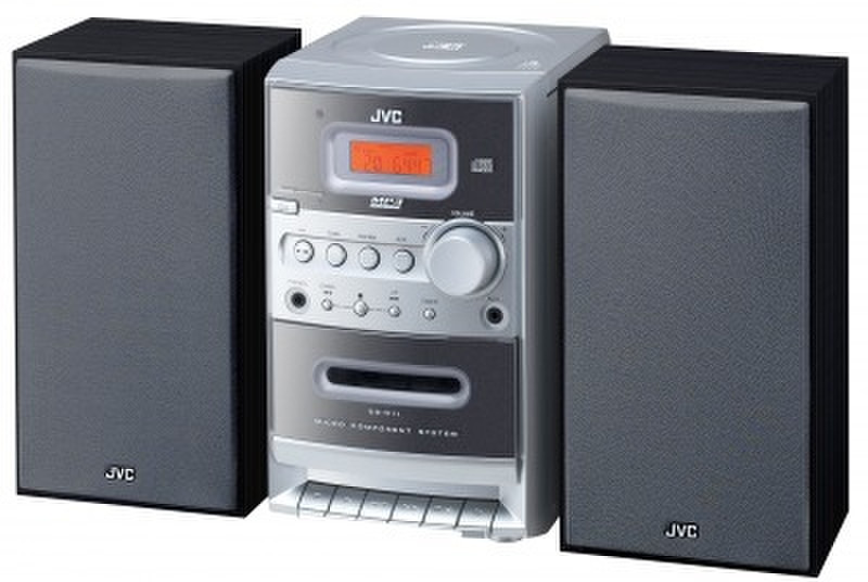 JVC UX-S11 Micro Component System Micro set 20W Black,Silver