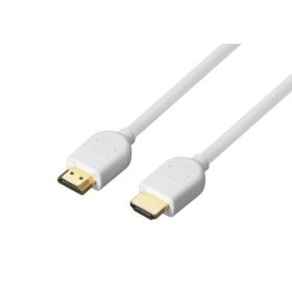 Sony HDMI CABLE IN WHITE 1M MID CABL telephony cable