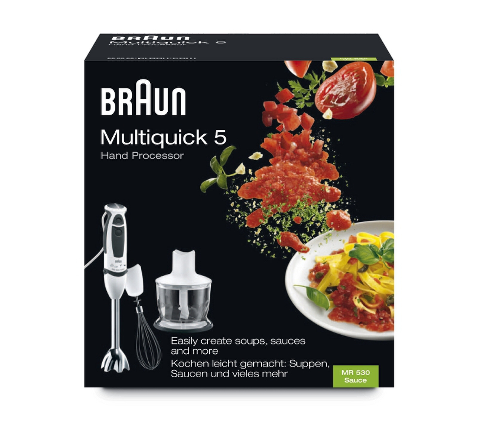 ᐈ Braun Multiquick 5 MR 530 Sauce • Compare prices • Technical ...